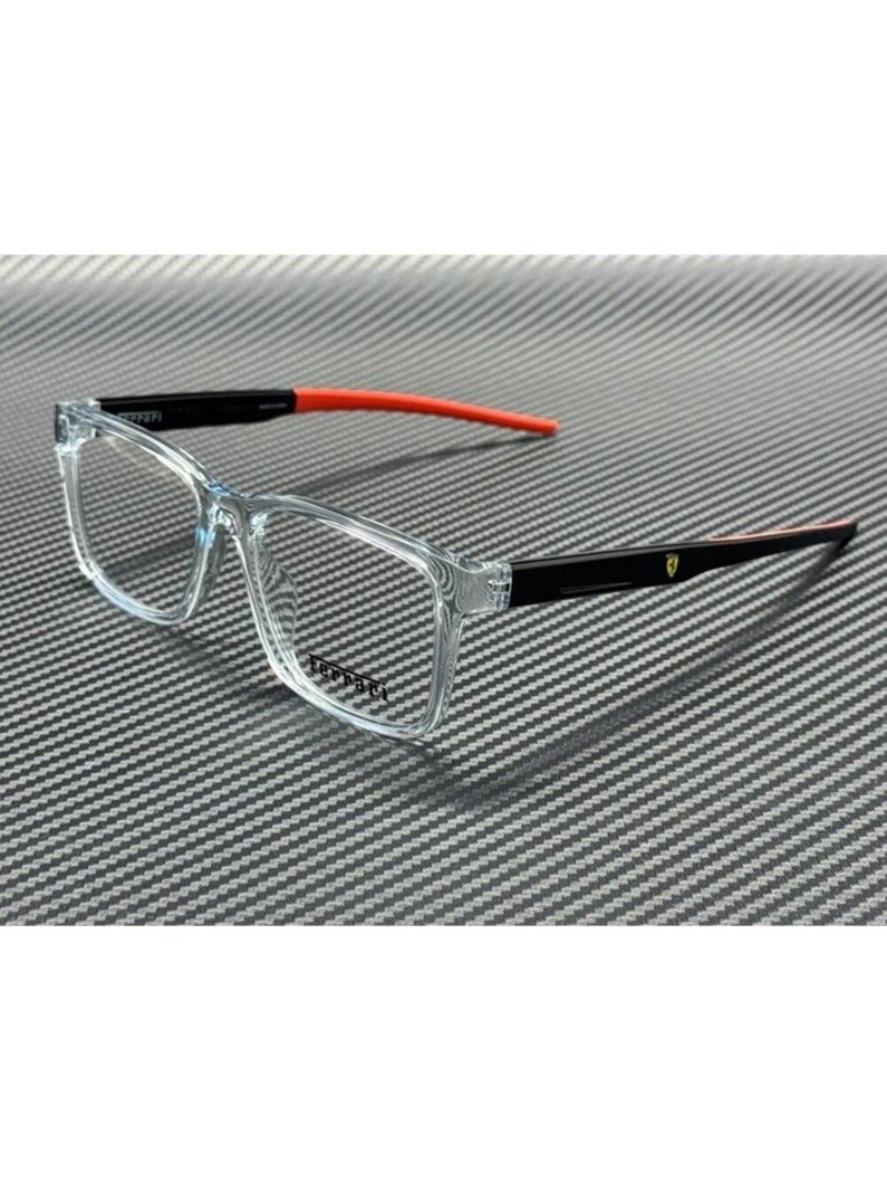New Ferrari Men Crystal Eyeglasses 56-17-145